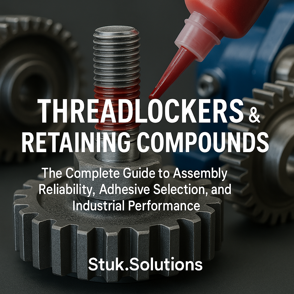 Threadlockers & Retaining Compounds: The Complete Guide to Assembly Reliability, Adhesive Selection, and Industrial Performance