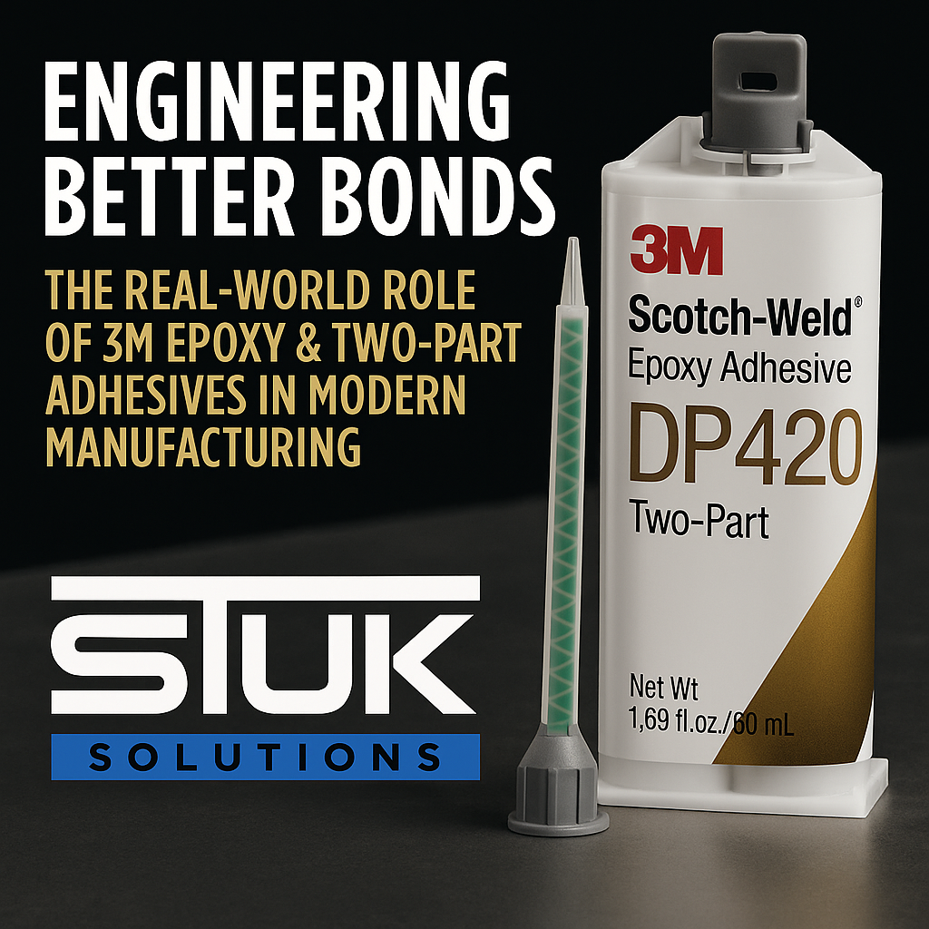 Engineering Better Bonds: The Real-World Role of 3M Epoxy & Two-Part Adhesives in Modern Manufacturing