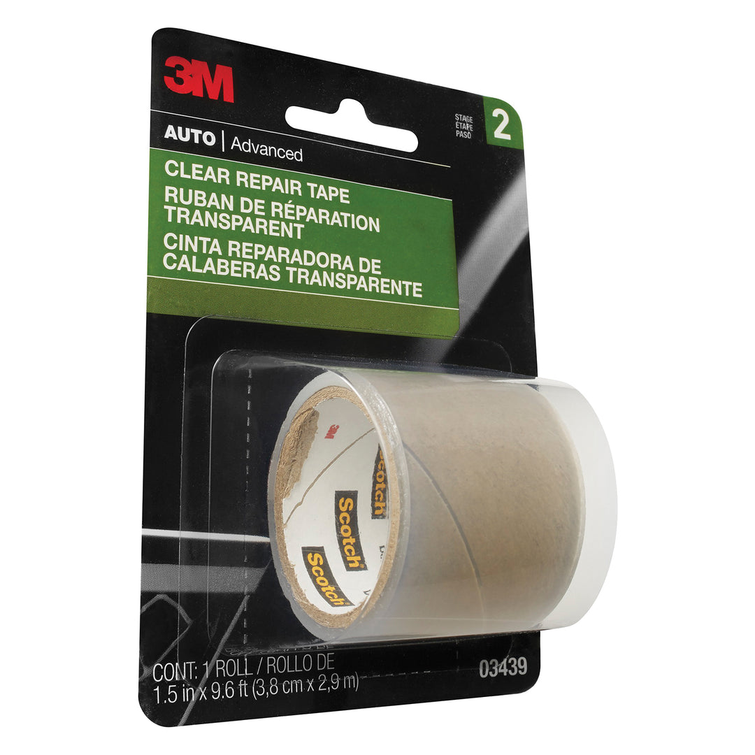 Repair Tapes 3M 3439 Acrylic Clear Repair Tape 3439 (1-1/2 Inch x 115 Inch)