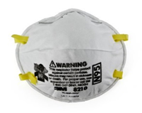 3M 8210  ~  8210 Particulate Respirator (Classic N95 Filter Mask) - Box of 20 - STUK.Solutions