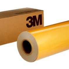 Safety Tapes 3M 680CR64-1-1/2-SC3 Scotchlite Removable Reflective Graphic Film With Comply Adhesive & Premask 680Cr-64 Gold 1.5 Inch x 50 Yards