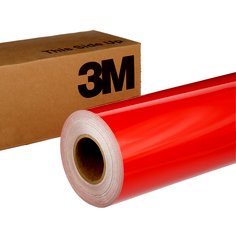 Reflective Graphic Film 3M 680CR-82-4X50 Removable Reflective Graphic Film with 3M Comply Adhesive 680CR-82 Ruby Red (4 Inch x 50 Yards)