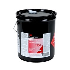 Rubber & Gasket Adhesives 3M 1300-5GAL Neoprene High Performance Rubber & Gasket Adhesive 1300 in Yellow - 5 Gallon (19 L)