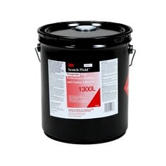 Rubber & Gasket Adhesives 3M 1300L-5GAL Neoprene High Performance Rubber & Gasket Adhesive 1300L in Yellow - 5 Gallon (19 L)