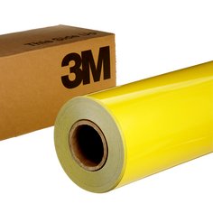 Safety Tapes 3M 680CR-81-48X50 Scotchlite Removable Reflective Graphic Film With Comply Adhesive 680CR-81 Lemon Yellow 48 Inch x 50 Yards (1.2 m x 45.7 m)