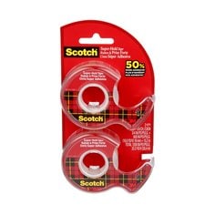 3M 198DM-2-ESF Scotch Super-Hold Tape 198DM-2-ESF 0.75 in x 600 in (19 mm x 15.5 m) 2 pack 3M 7100188862