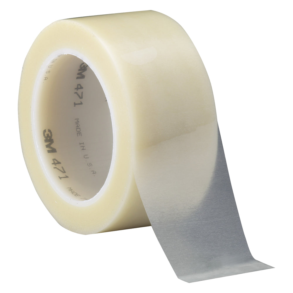 Electrical Tapes 3M 471-1X36-CLR Vinyl Tape 471 in Transparent (1 Inch x 36 Yards x 5.2 mil)