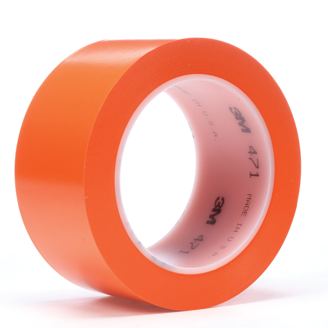 Electrical Tapes 3M 471-3/4X36-ORG Vinyl Tape 471 in Orange (3/4 Inch x 36 Yards x 5.2 mil)