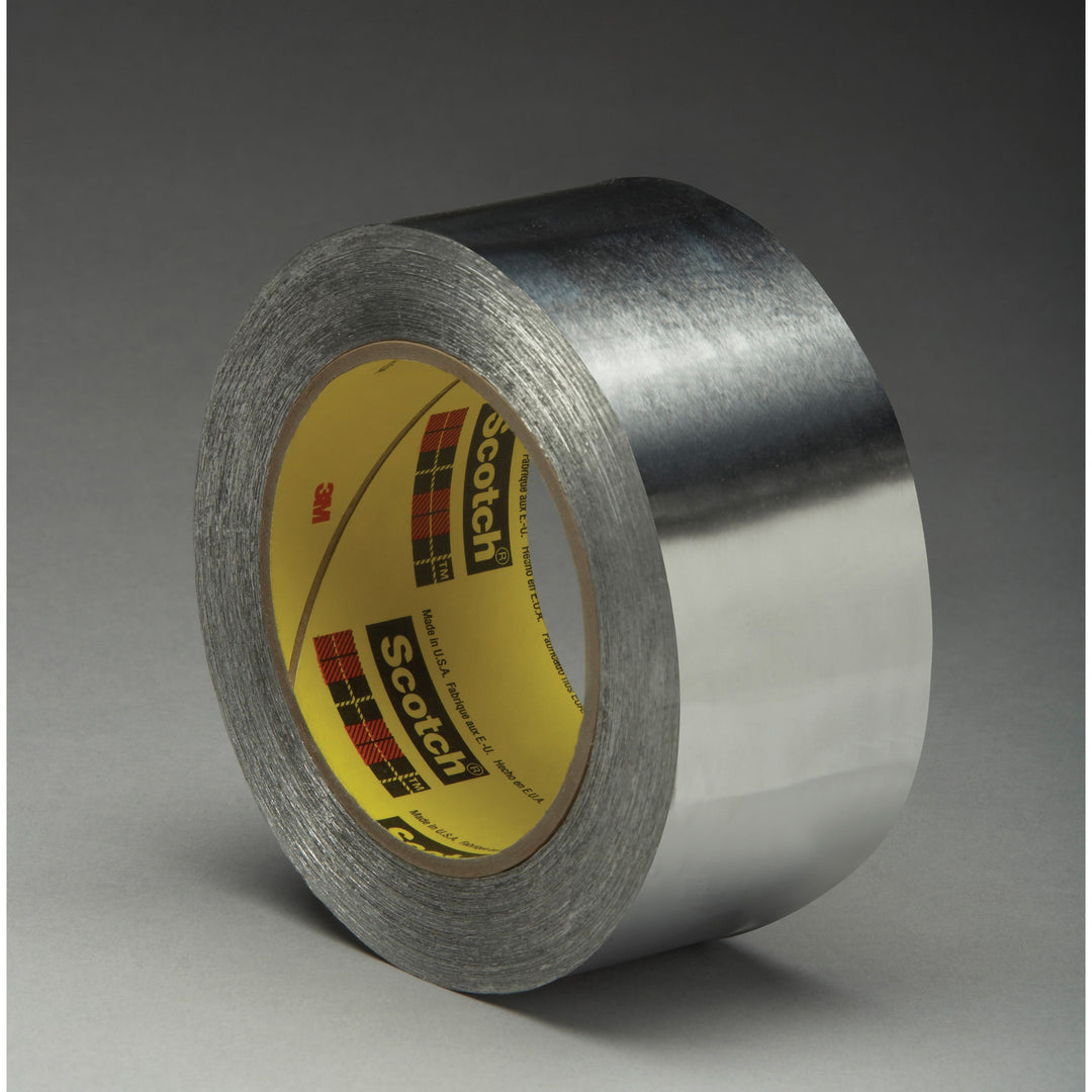 Foil Tapes 3M 433L-8X60 High Temperature Aluminum Foil Tape 433L silver linered 3.5 mil (8 Inch x 60 Yards)