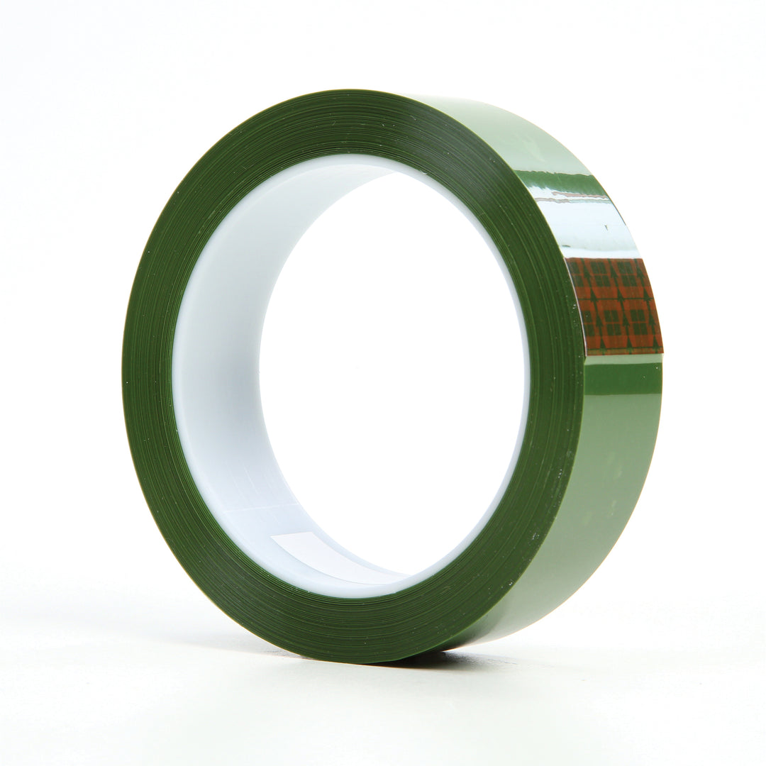 Splicing Tapes 3M 8402-1X72 Polyester Tape 8402 Green 1.9 mil (1 Inch x 72 Yards)
