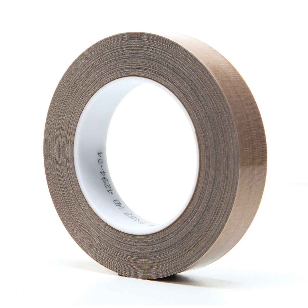 Glass Tapes 3M 5453-1X36 PTFE Glass Cloth Tape 5453 Brown 8.3 mil (1 Inch x 36 Yards)