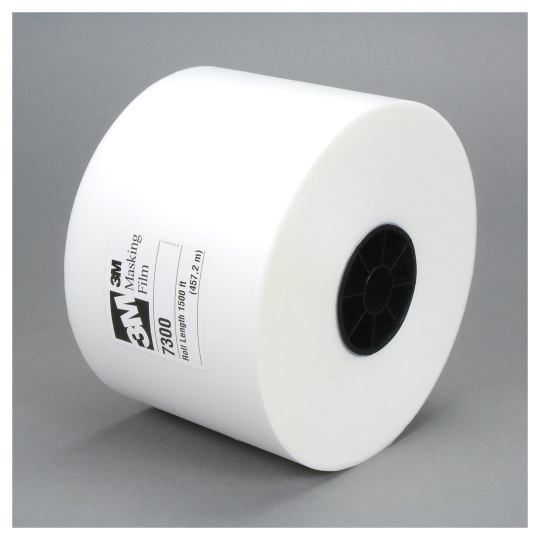 Masking Tapes 3M 7300-18X1500 High Temperature Paint Masking Film 7300 Translucent 18 Inch x 1500 FT)