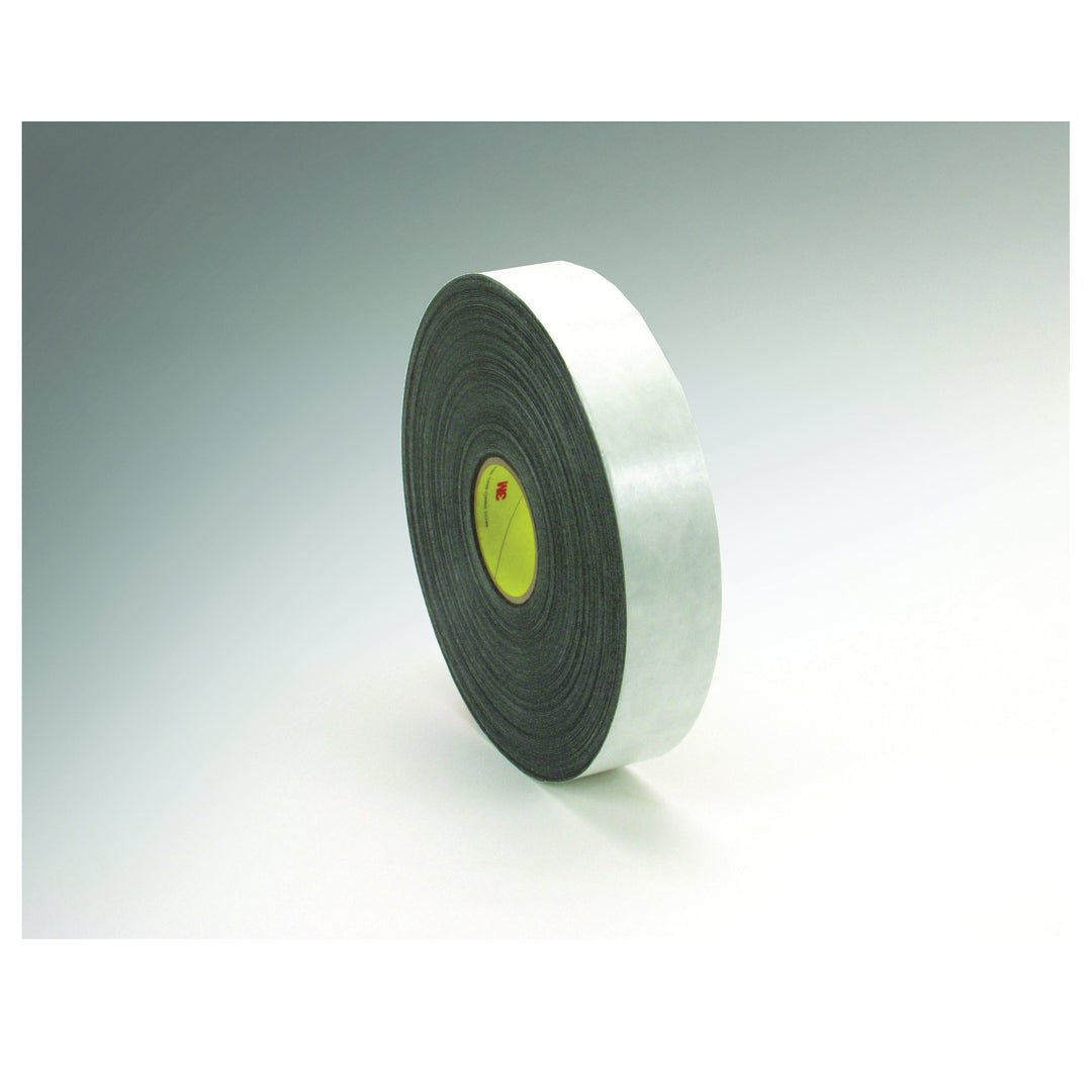 3M 4462B-1/2X72 3M Double Coated Polyethylene Foam Tape 4462 Black 1/2 in x 72 yd 31 mil 18 Rolls/Case 3M 7000123700
