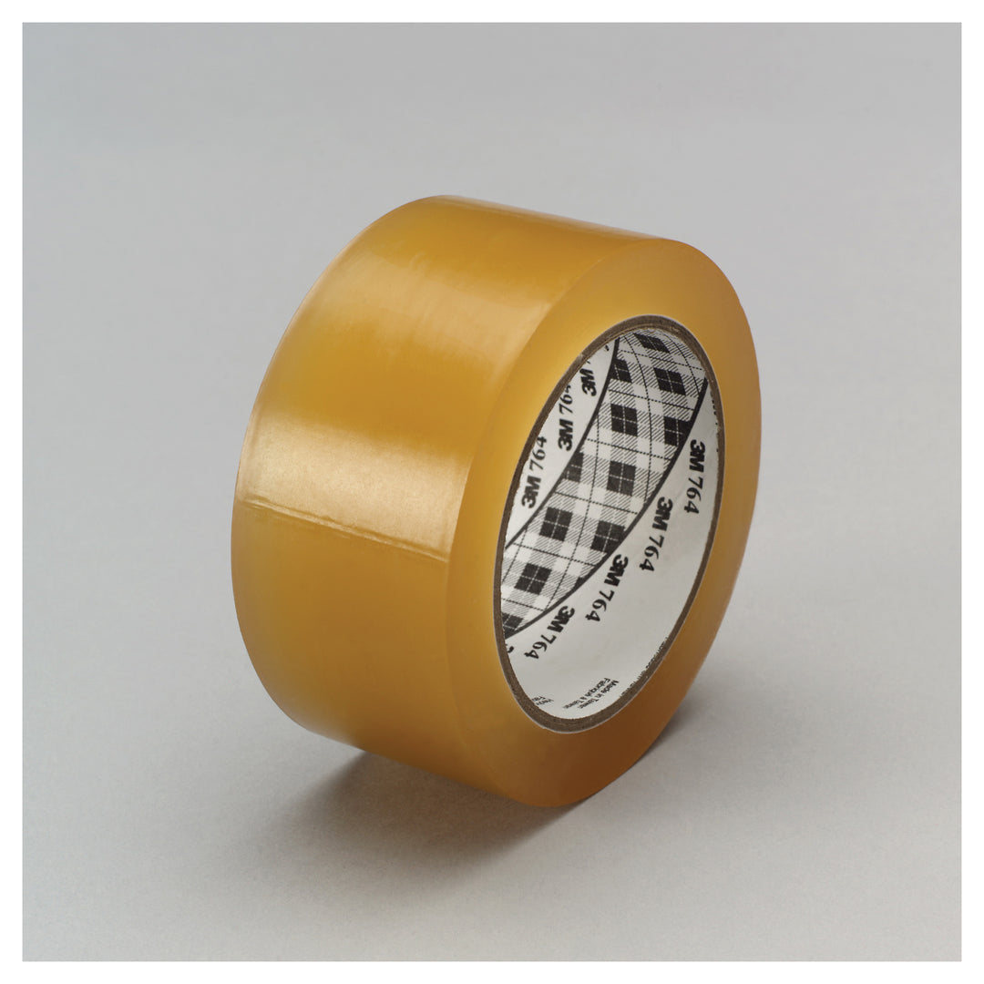 Vinyl Tapes 3M 764-1X36-CLR General Purpose Vinyl Tape 764 in Transparent (1 Inch x 36 Yards x 5.0 mil)