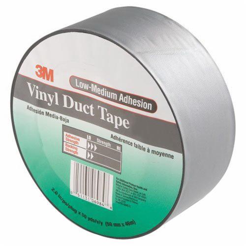 Duct Tapes 3M 3903-2X50-GRY Vinyl Duct Tape 3903 Grey (2 Inch x 50 Yards)