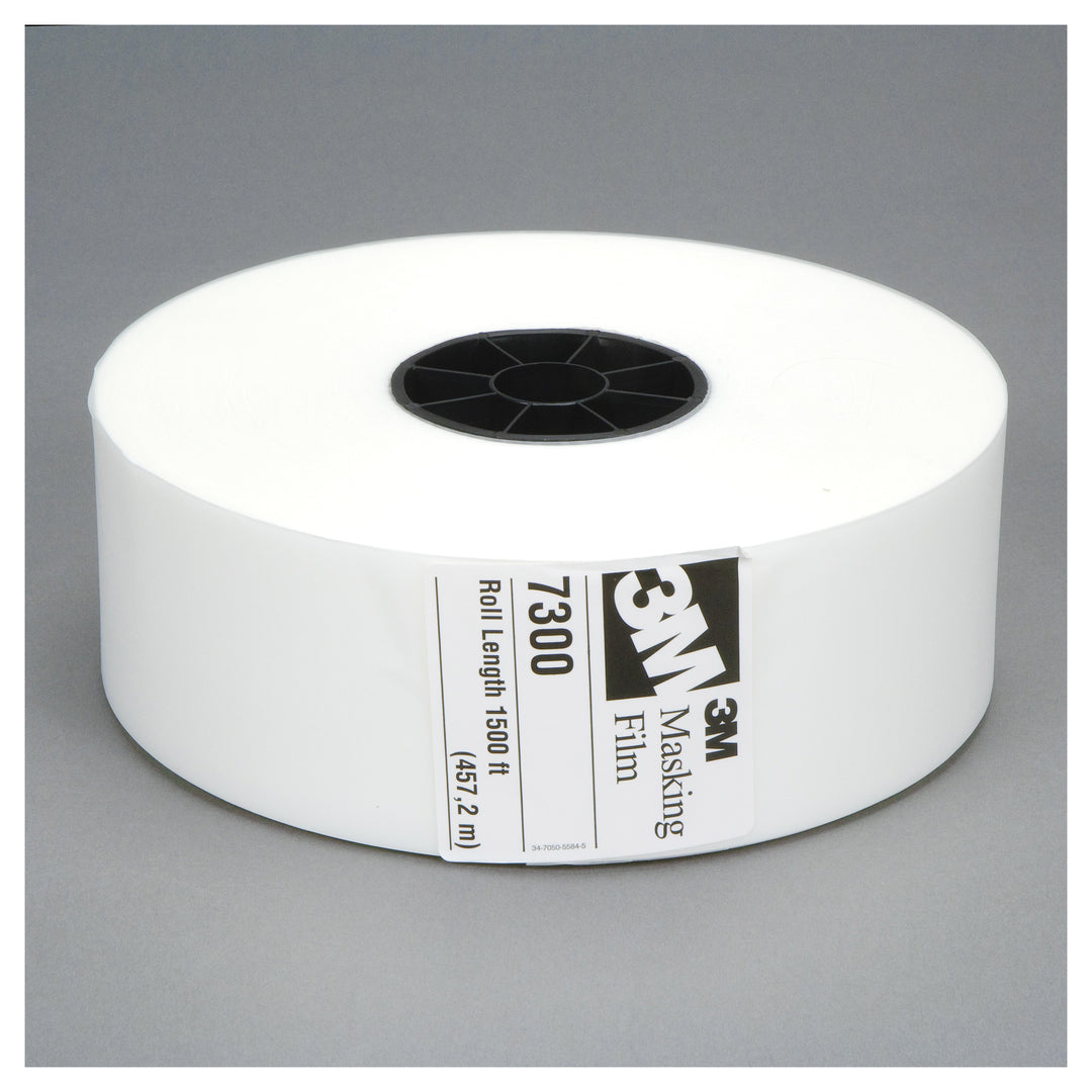 Masking Tapes 3M 7300-48X1500 High Temperature Paint Masking Film 7300 Translucent (48 Inch x 1500 FT)