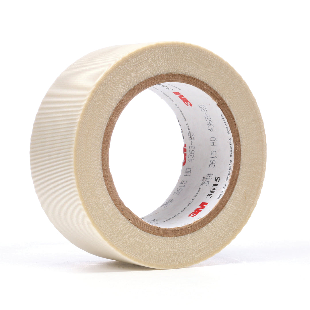 Glass Tapes 3M 3615-2X36 General Purpose Glass Cloth Tape 3615 White 7 mil (2 Inch x 36 Yards)