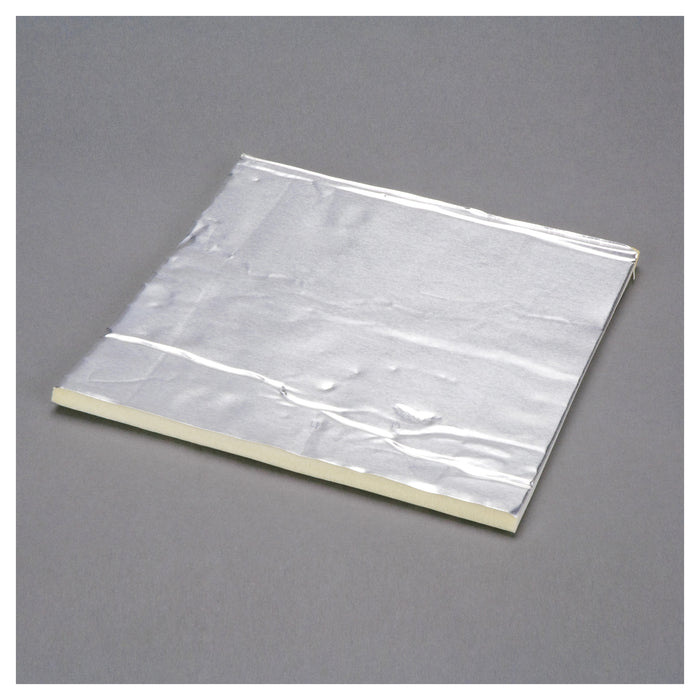 Damping Foils 3M 4014-18X48 Damping Aluminum Foam Sheets 4014 Silver 250 mil (18 Inch x 48 Yards) 15 Sheets Per Pack