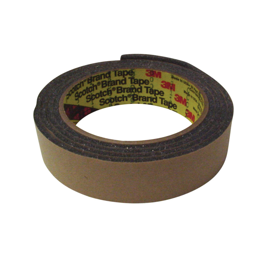 3M 4314-1/2X18 3M Urethane Foam Tape 4314 Charcoal Gray, 1/2 in x 18 yd 250.0 mil, 3 per box, 6 boxes per case 3M 4314-1/2X18