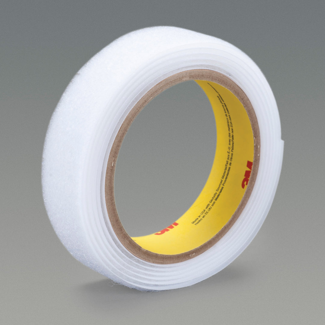 Fasteners 3M SJ3518FR-1X50-WHT Flame Resistant Loop Fastener SJ3518FR White (1 Inch x 50 Yards)