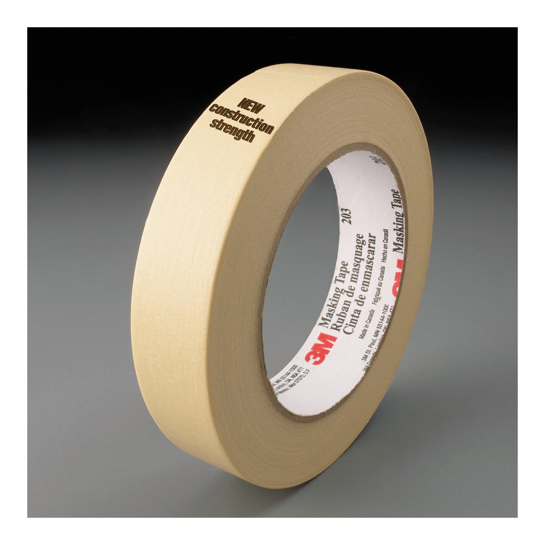 Masking Tapes 3M 203-72X55-BULK General Purpose Masking Tape 203 Beige (2.8 Inch x 60 Yards) Bulk