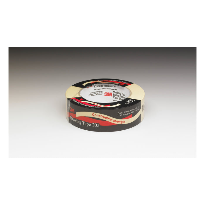 Masking Tapes 3M 203-36X55-BULK General Purpose Masking Tape 203 Beige (1/4 Inch x 60 Yards) Bulk