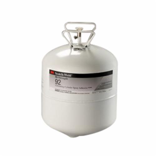 Industrial Adhesives 3M 92-29.3-LARGE-CLR Clear Spray Adhesive 92 - Large (29.3 lb) Cylinder