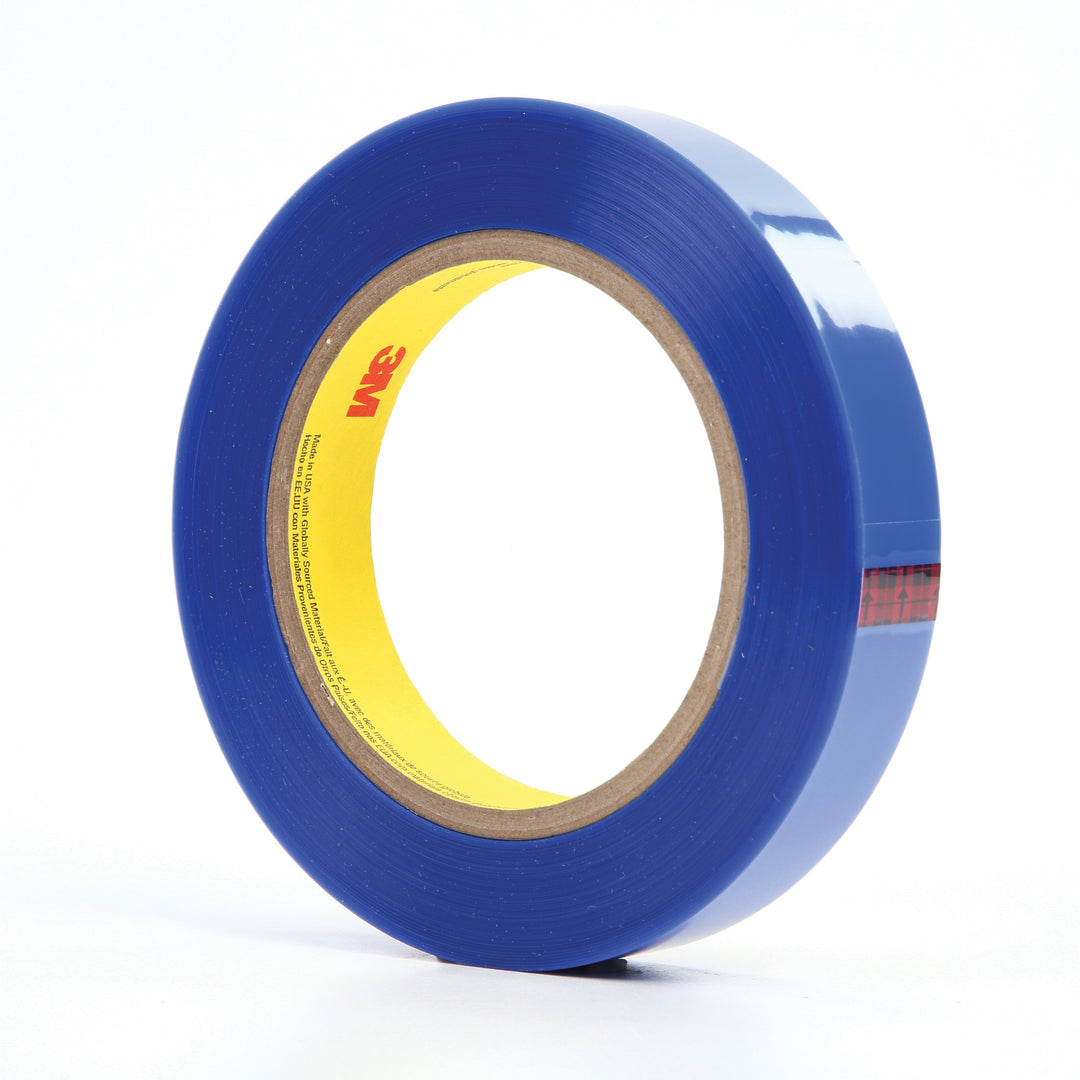 Polyester Tapes 3M 8902-3/4X72 Polyester Tape 8902 Blue 3.4 mil (3/4 Inch x 72 Yards)