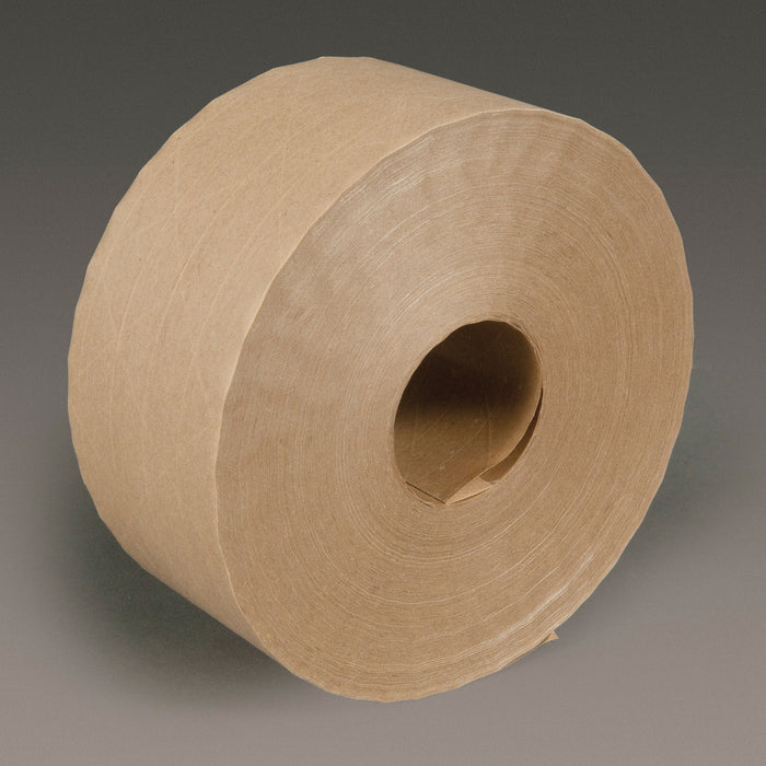 Water Activated Tapes 3M 6144-70X450 Water-Activated Paper Tape 6144 Natural Economy Reinforced (70mm x 137.2 m)