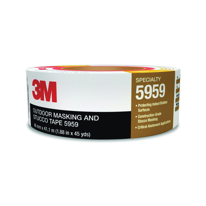 Masking Tapes 3M 5959-1.88X45 Outdoor Masking & Stucco Tape 5959 Red (1.88 Inch x 45 Yards)