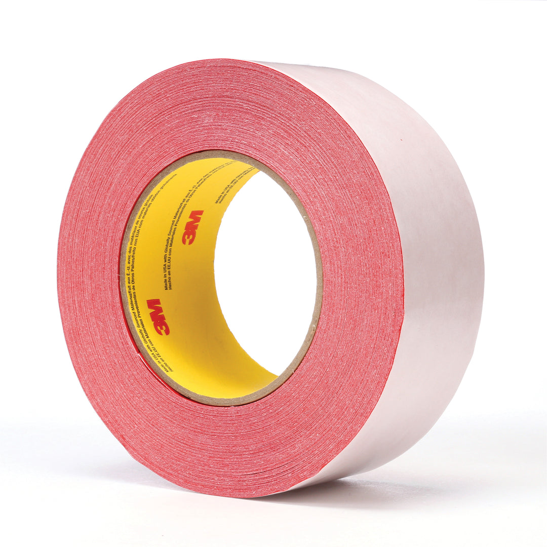 Double Sided Tapes 3M 9737R-48X55 Double Coated Tape 9737R Red (1.9 Inch x 60 Yards)