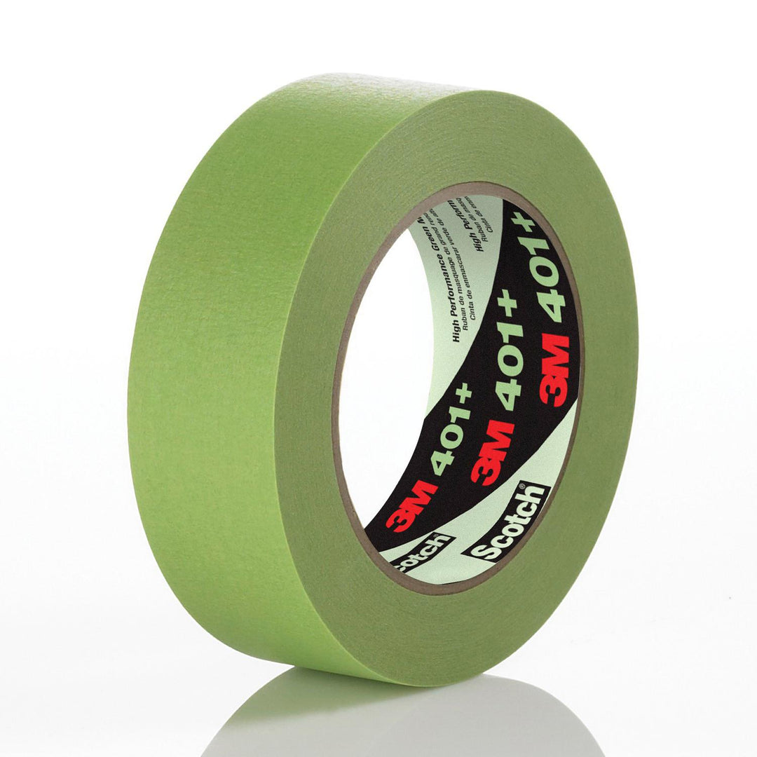 Masking Tapes 3M 401+-1490X55 High Performance Green Masking Tape 401+ (58.7 Inch x 60 Yards)
