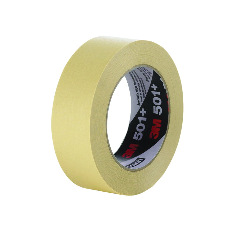 Masking Tapes 3M 501+24X55-TAN Specialty High Temperature Masking Tape 501+ Tan (0.95 Inch x 60 Yards)