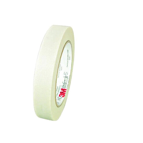 Electrical Tapes 3M 69-1/2X36-1IN-BX Glass Cloth Electrical Tape 69 in White (1/2 Inch x 36 Yards) - 1 Inch Core