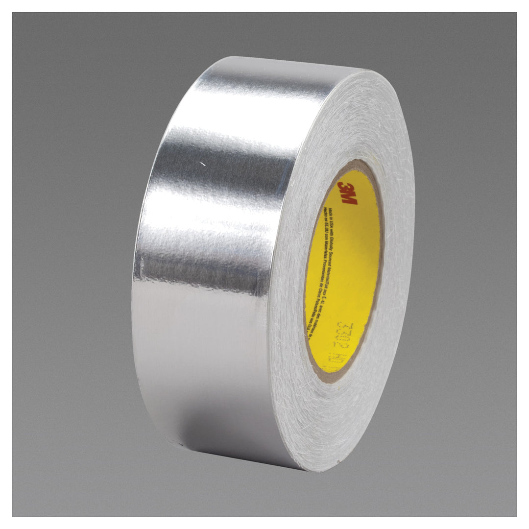 Foil Tapes 3M 3302-2X36-SLV Conductive Aluminum Foil Tape 3302 Silver 3.6 mil (2 Inch x 36 Yards)
