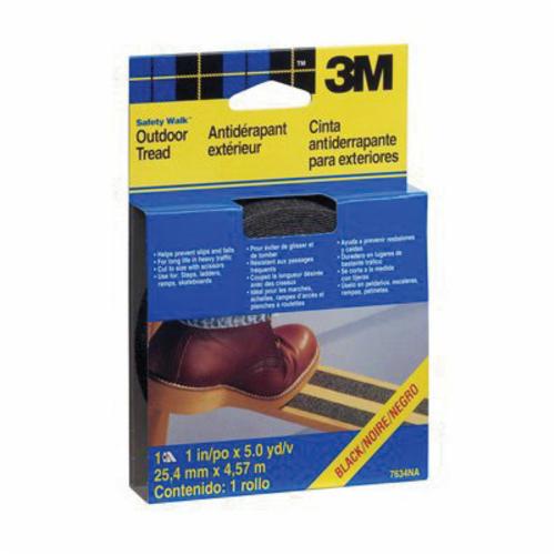 Safety Tapes 3M 7634NA Safety-Walk Outdoor Tread 1 Inch x 180 Inch (25.4mm x 457.2 cm)