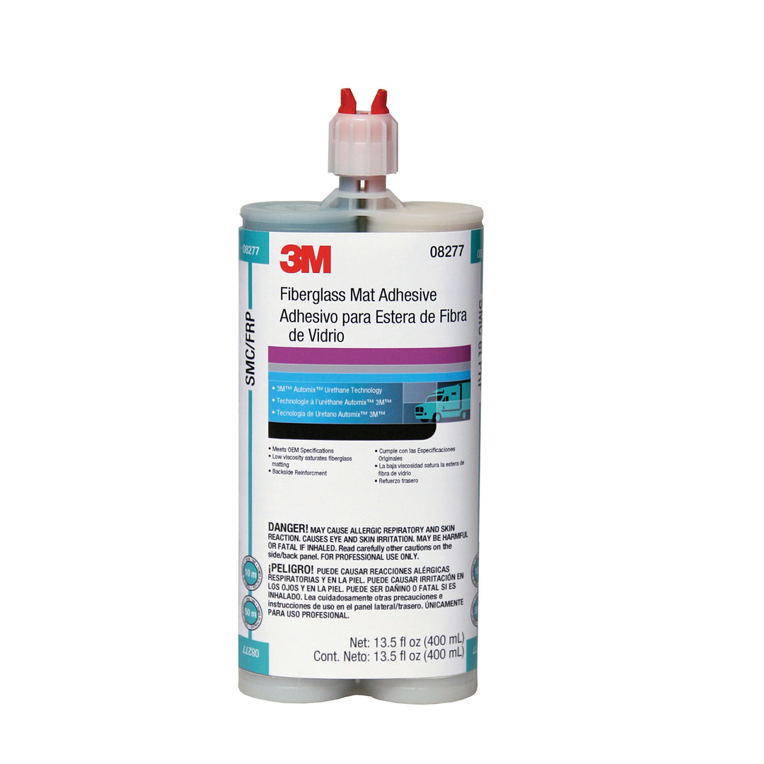 3M 8277 Fibreglass Matting Adhesive in green - 13.5 fl. oz. (400 ml)