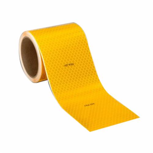 Safety Tapes 3M 983-21-FRA-4X50 Rail Car Markings 983-21 FRA Fluorescent Yellow 4 Inch x 50 Yards