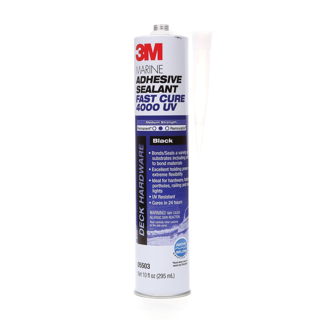 3M 7010367955 3M Silane Modified Polymer Black Marine Adhesive Sealant 4000 UV 3M 7010367955
