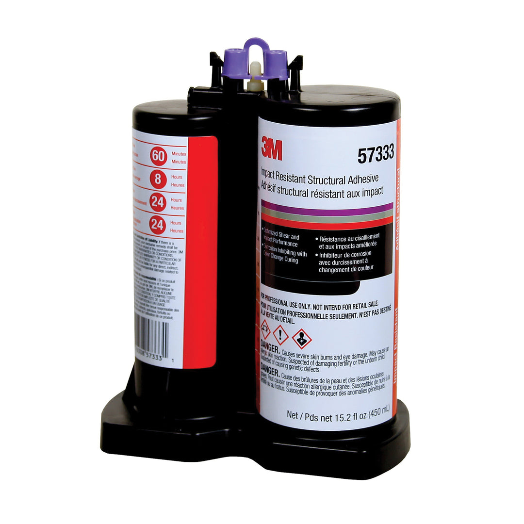 2 Part Epoxy - Cartridge 3M 57333 Impact Resistant Adhesive - 15.2 fl. Oz. (450 ml)