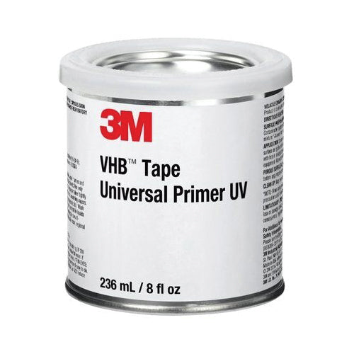 Primer 3M UV PRIMER-1/2PNT VHB Tape Universal Primer UV Clear - 0.5 pint (236.6 ml)