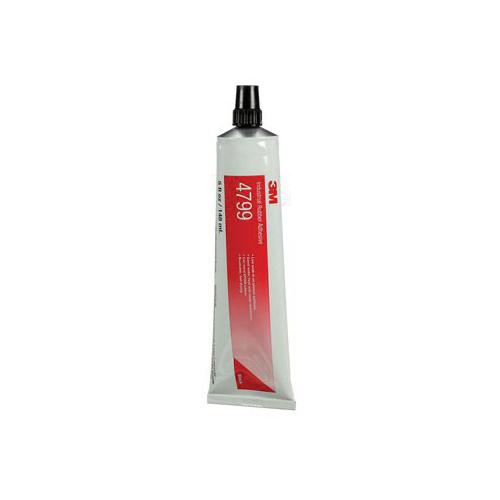 3M 4799-TUBE Industrial Adhesive 4799 in Black - 5 fl. Oz (147.87 ml) Bottle
