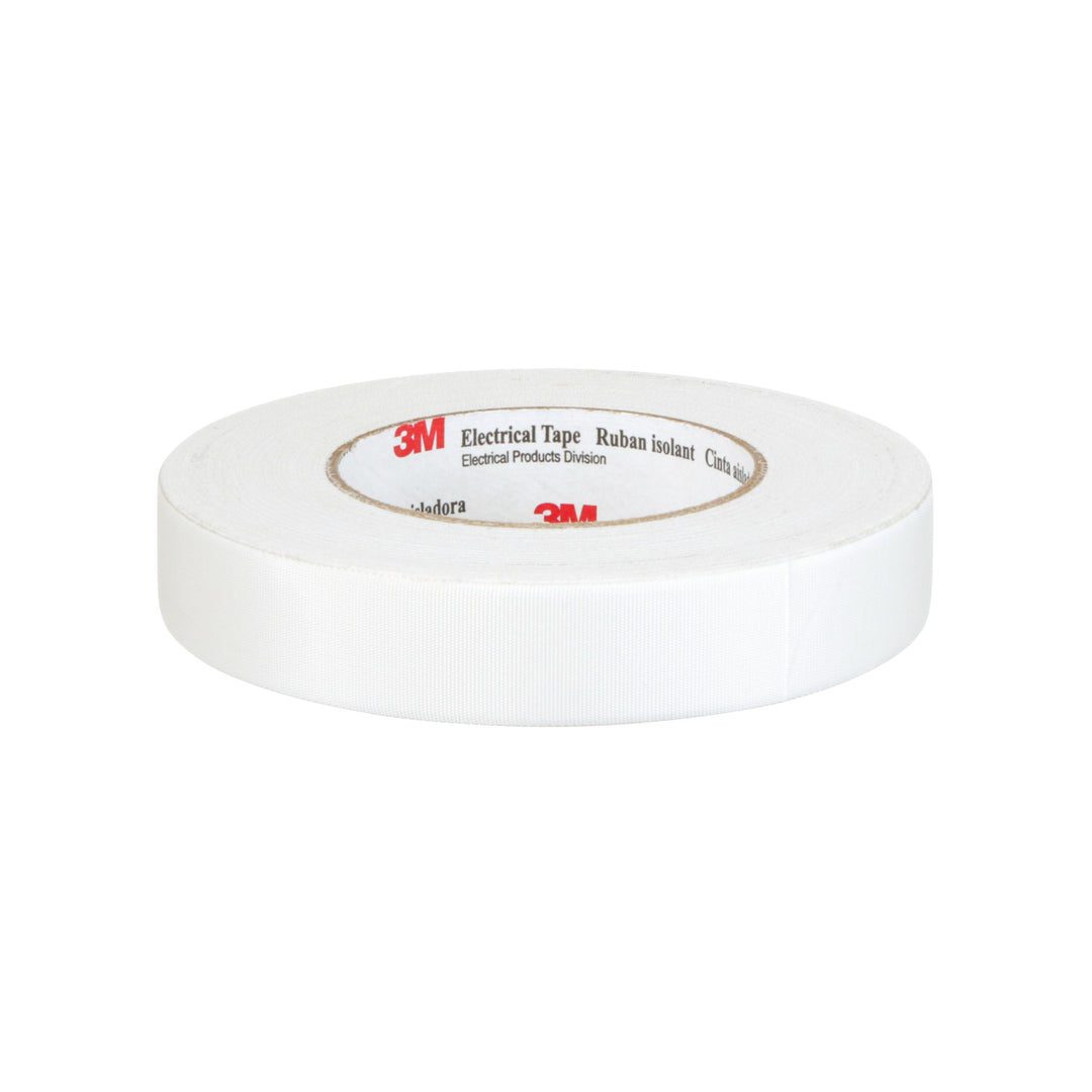 3M 27-1X60-MINI Scotch 27 Glass Cloth Electrical Tape white 1 in x 60 yd rubber thermosetting adhesive
