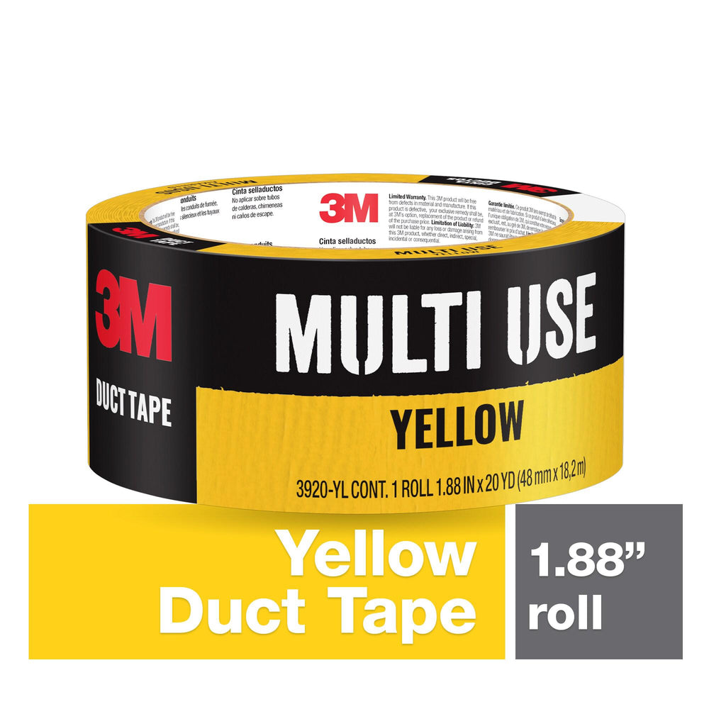 3M 3920-YL Disct Tp Yellow 1.88 Inch x 20 Yards