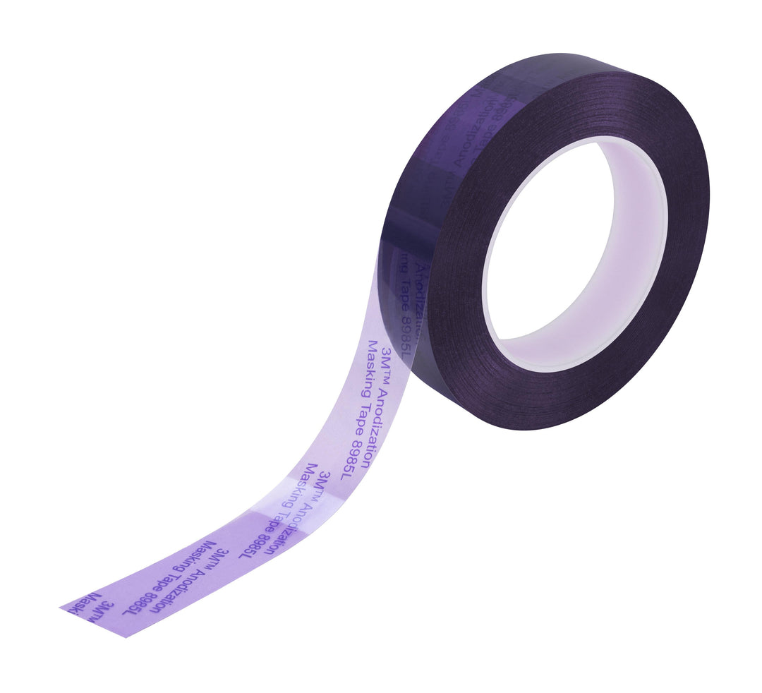 Masking Tapes 3M 8985L 1INX72YD Anodization Masking Tape 8985L Purple (1 Inch x 72 Yards)