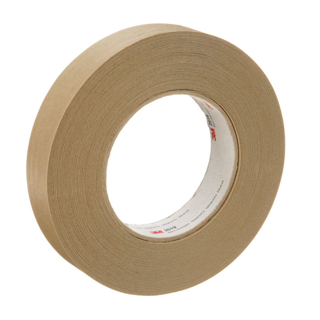 Flatback Tapes 3M 2519-24X55-TAN High Performance Flatback Tape 2519 Tan (24 mm x 55 m)