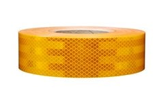 Safety Tapes 3M 983-71-2X9(100) Diamond Grade Conspicuity Markings 983-71 ES edge sealed pre-cut yellow (2 Inch x 9 Inch)