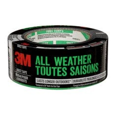Duct Tapes 3M 2230-AF Tough Hd All Weather Duct Tape 2230-AF in Black (24 mm x 30 Yards)