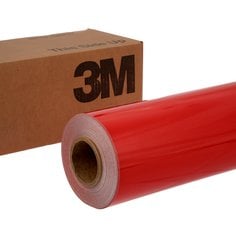 Safety Tapes 3M 680-72-48X50 Scotchlite Reflective Graphic Film 680-72 Red 48 Inch x 50 Yards (1.2 m x 45.7m)