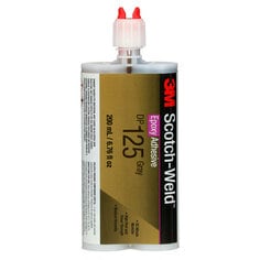 2 Part Epoxy - Cartridge 3M DP125-200ML-GRY Epoxy Adhesive DP125 Duo-Pak in Grey - 6.76 fl. Oz (200 ml)